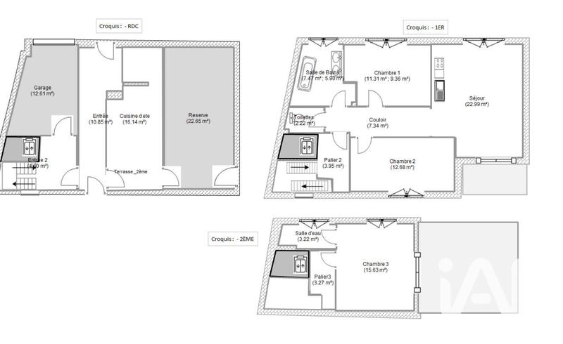 Maison - 102 m² - 6 pièces