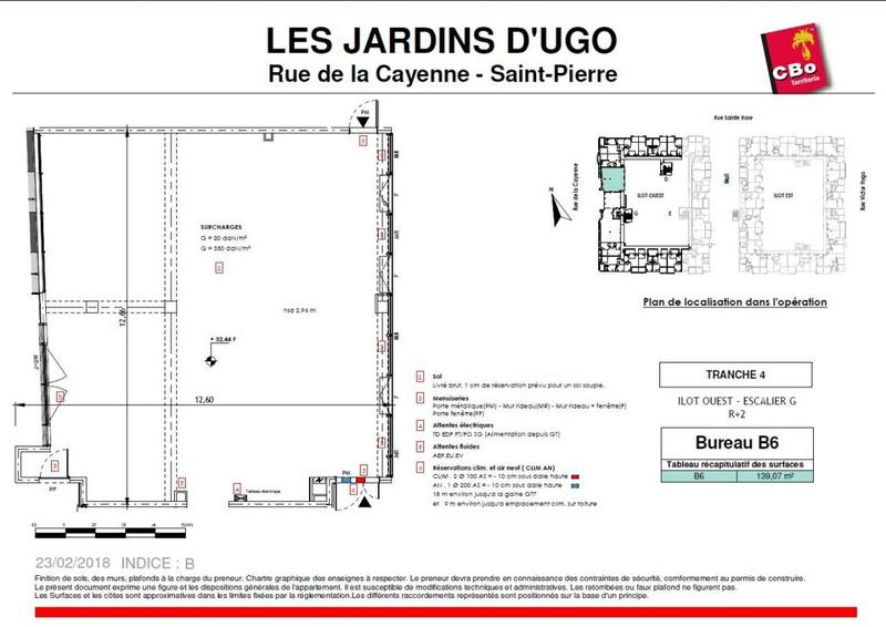 Bureau - 139 m²