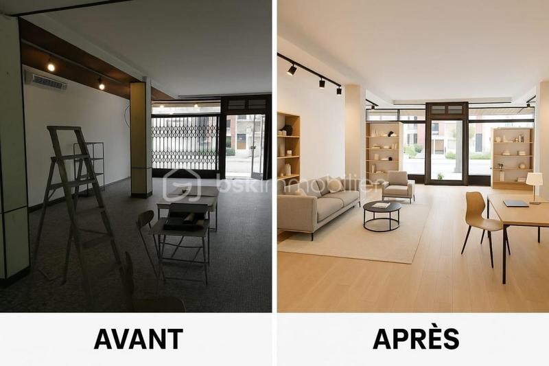 Local commercial - 97 m² - 5 pièces