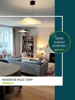 Maison - 125 m² - 6 pièces