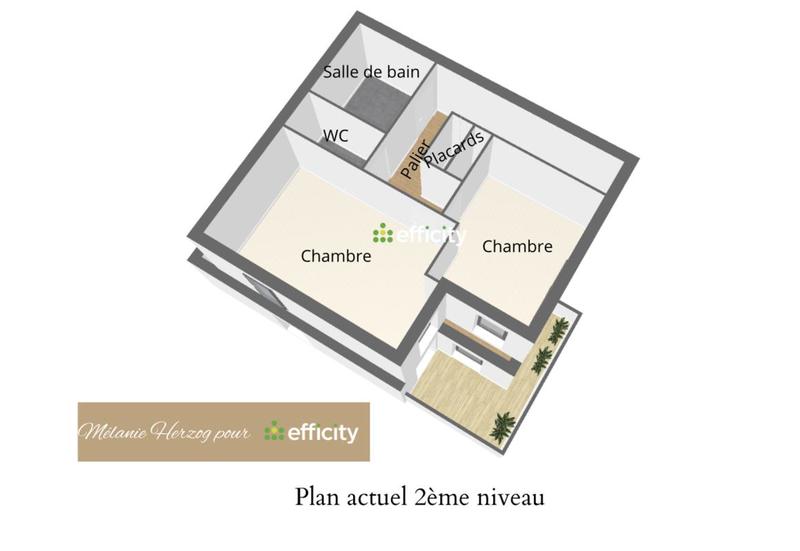 Appartement - 80 m² - 4 pièces