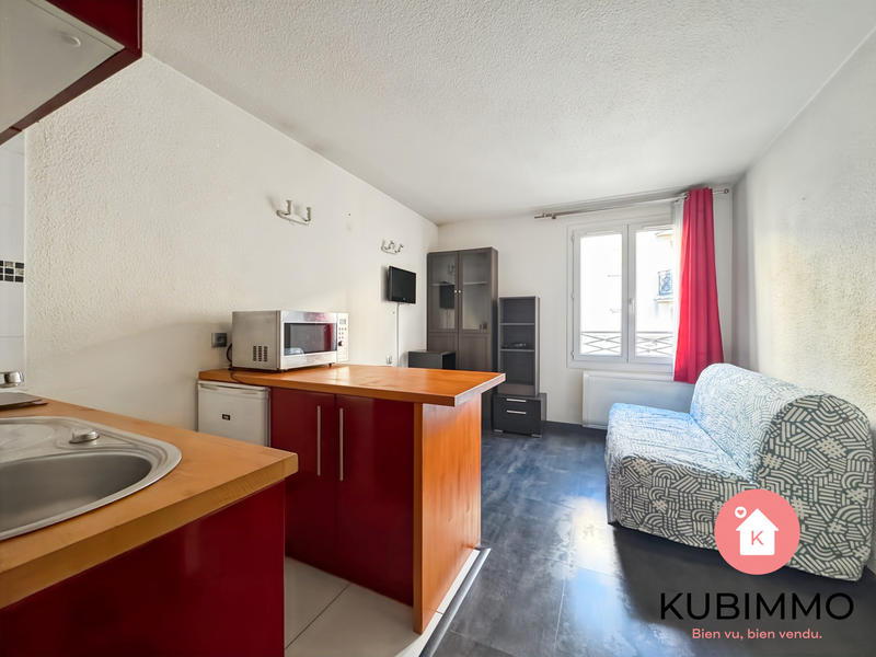 Appartement - 17 m² - 1 pièce