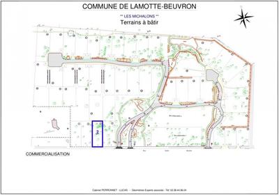 Terrain constructible - 614 m²