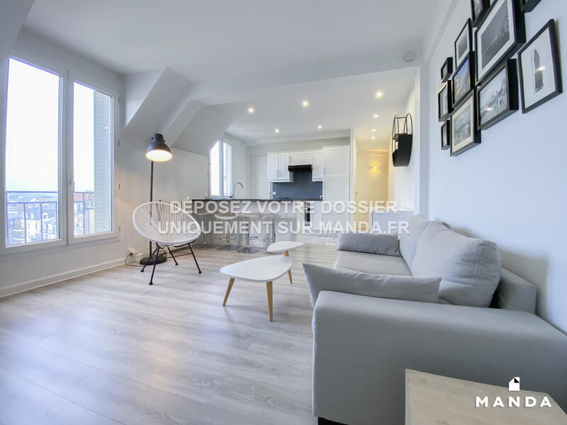 Appartement - 43 m² - 2 pièces