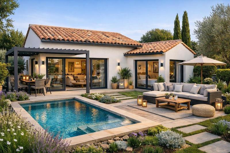 Maison - 80 m² - 4 pièces