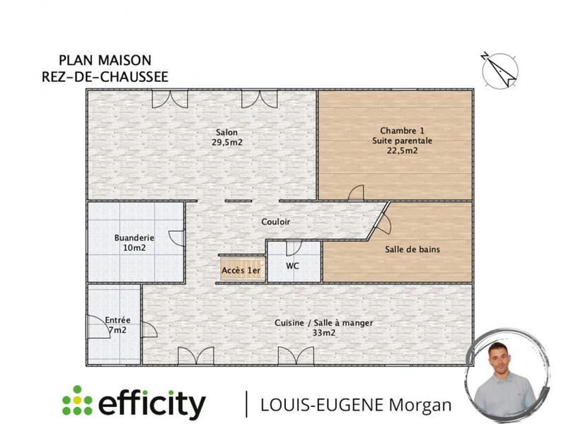 Pavillon - 161 m² - 6 pièces