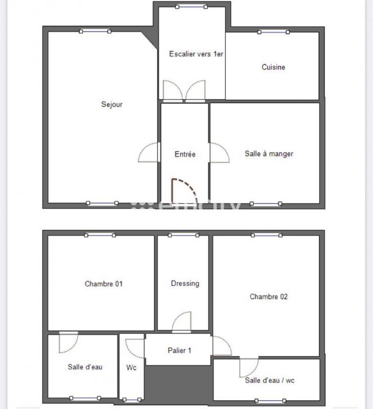 Maison - 176 m² - 7 pièces