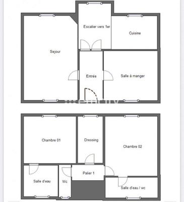 Maison - 176 m² - 7 pièces