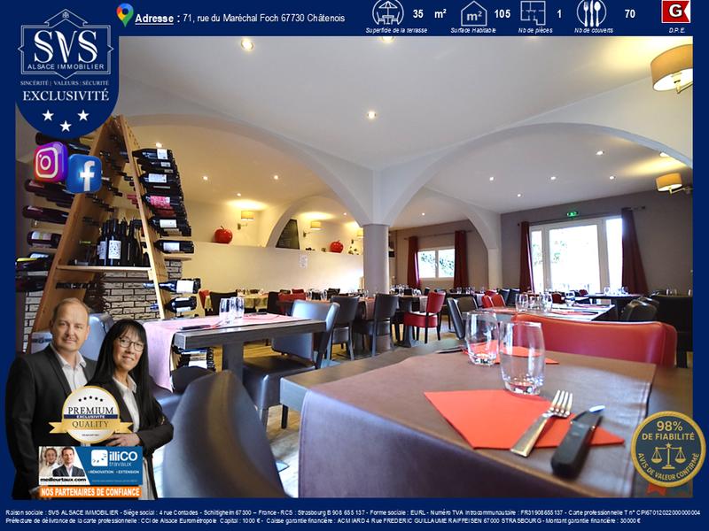 Maison - 105 m² - 1 pièce