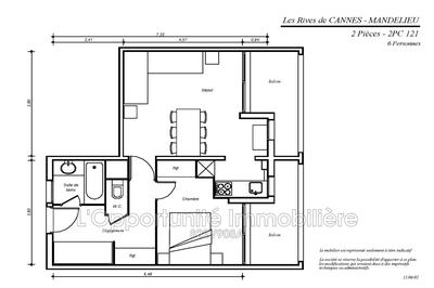 Appartement - 42 m² - 2 pièces