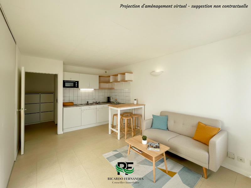 Appartement - 33 m² - 1 pièce