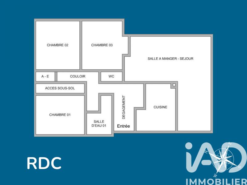 Maison - 134 m² - 6 pièces