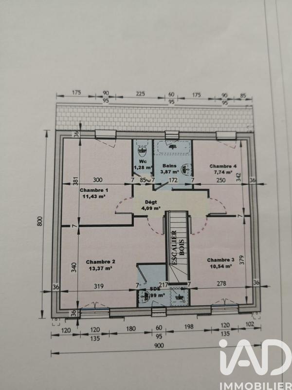 Maison - 120 m² - 6 pièces