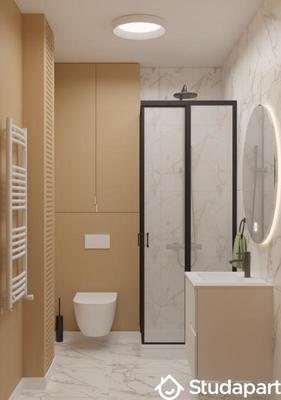 Chambre - 18 m² - 1 pièce