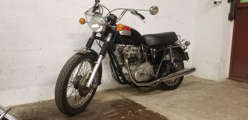 Triumph Tiger tr7 750 triumph 0750 001