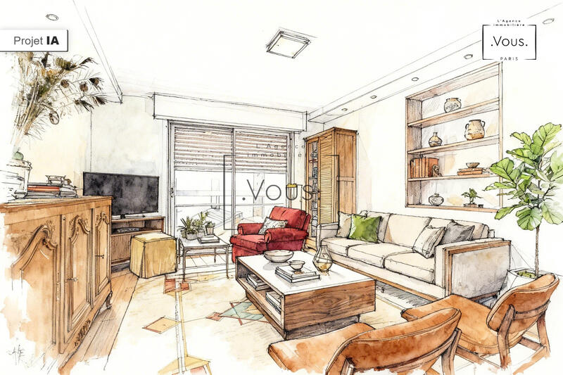 Appartement - 48 m² - 2 pièces