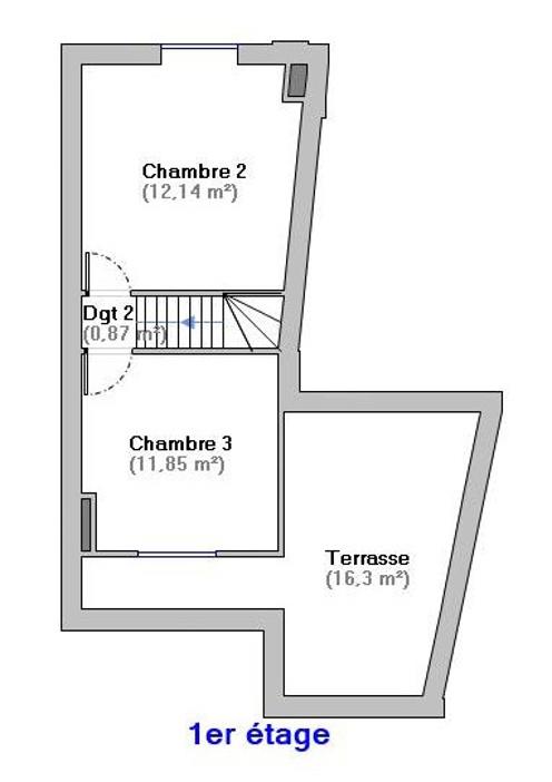 Maison - 68 m² - 4 pièces