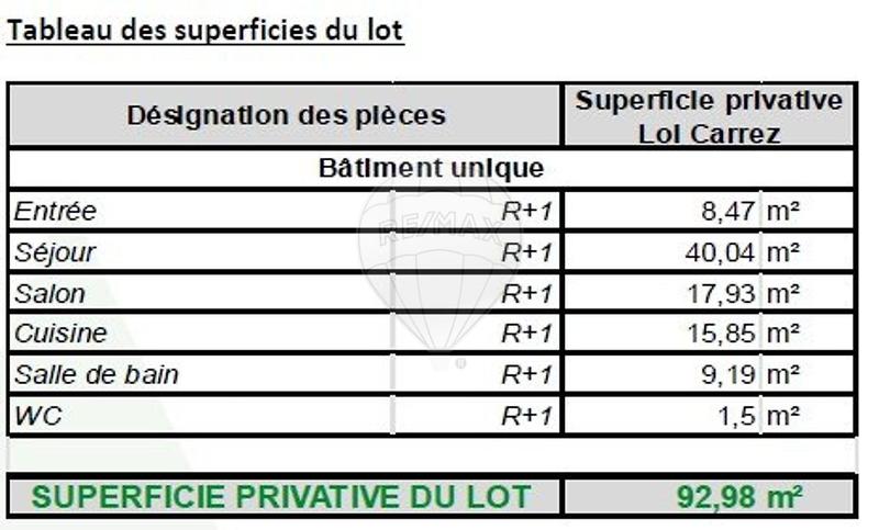 Appartement - 92 m² - 3 pièces
