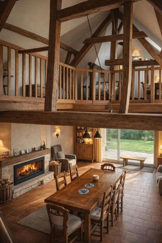 Maison ancienne - 175 m² - 6 pièces