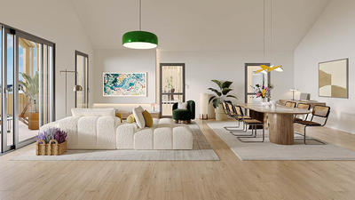 Appartement - 105 m² - 4 pièces