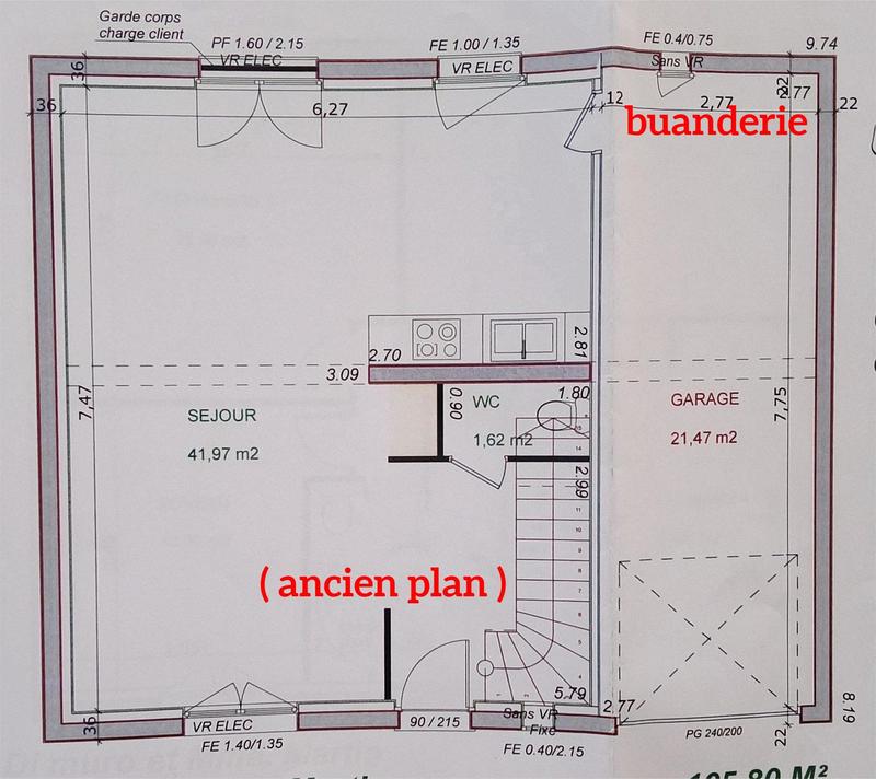 Maison - 110 m² - 6 pièces