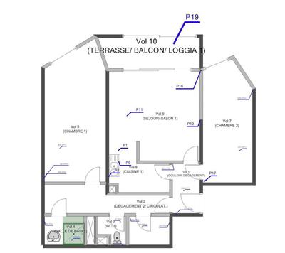 Appartement - 79 m² - 3 pièces