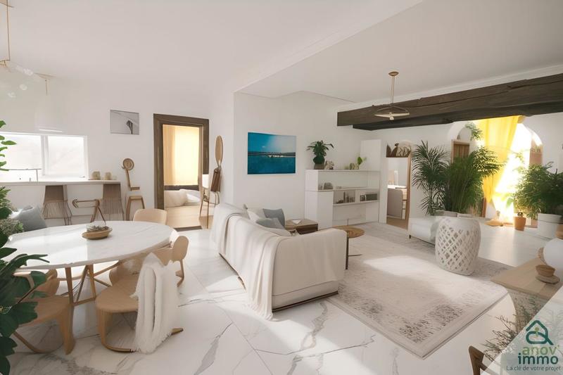 Appartement - 120 m² - 5 pièces