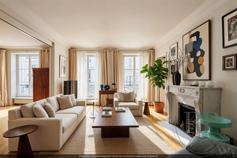 Appartement - 136 m² - 7 pièces