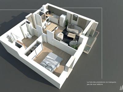 Appartement - 42 m² - 2 pièces