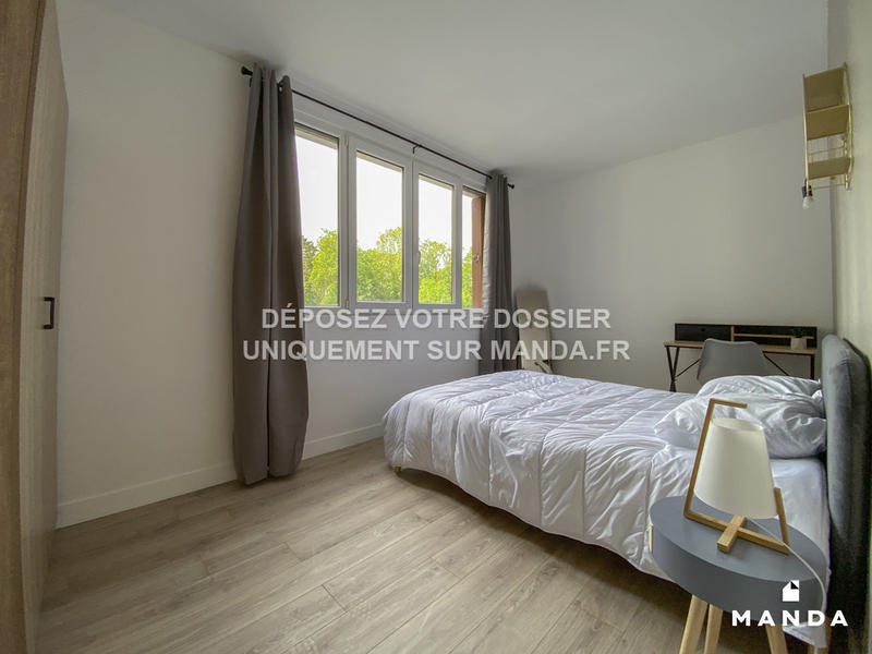 Chambre - 9 m² - 4 pièces