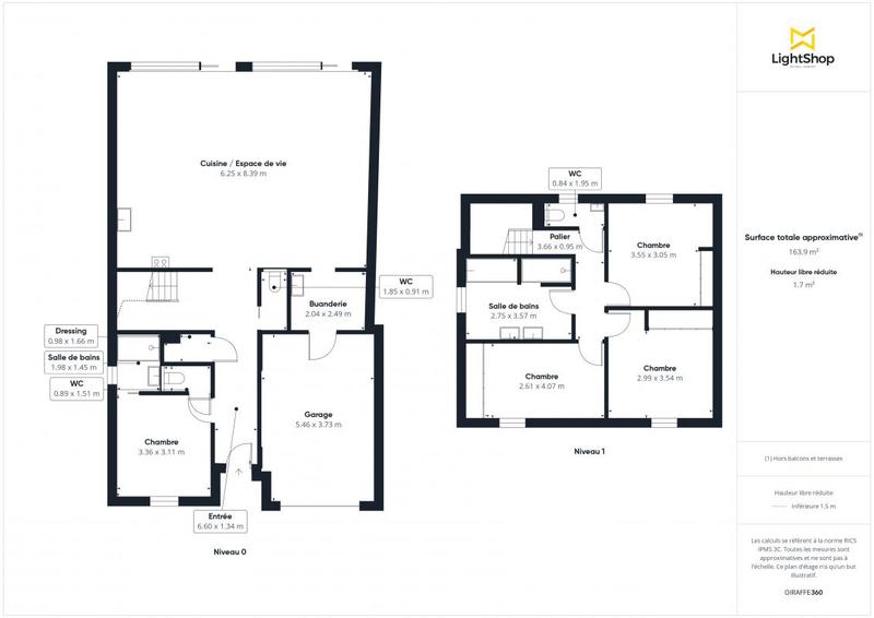 Maison - 140 m² - 5 pièces