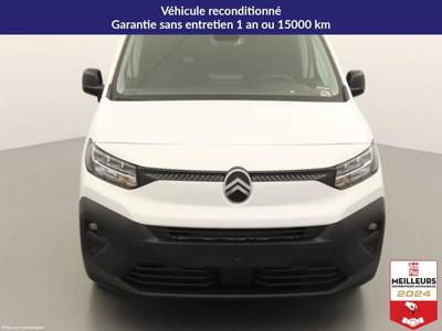 Citroen Berlingo Van Xl 950kg Bluehdi 100 s&amp;S Bvm6 4 portes Vul Diesel112023