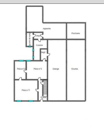 Maison de campagne - 117 m² - 4 pièces