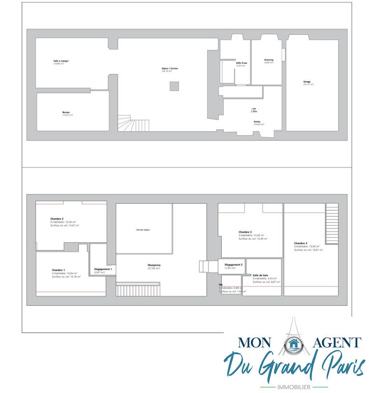 Maison - 184 m² - 7 pièces