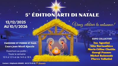 5° Edition Arti Di Natale - Paroisse St Pierre - St Paul à Ajaccio