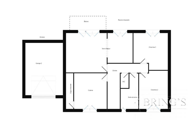 Maison - 82 m² - 4 pièces