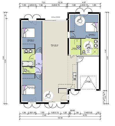 Maison - 114 m² - 4 pièces