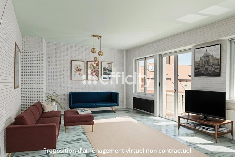 Appartement - 94 m² - 3 pièces