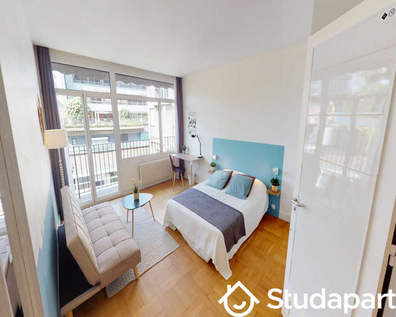 Chambre - 80 m² - 1 pièce