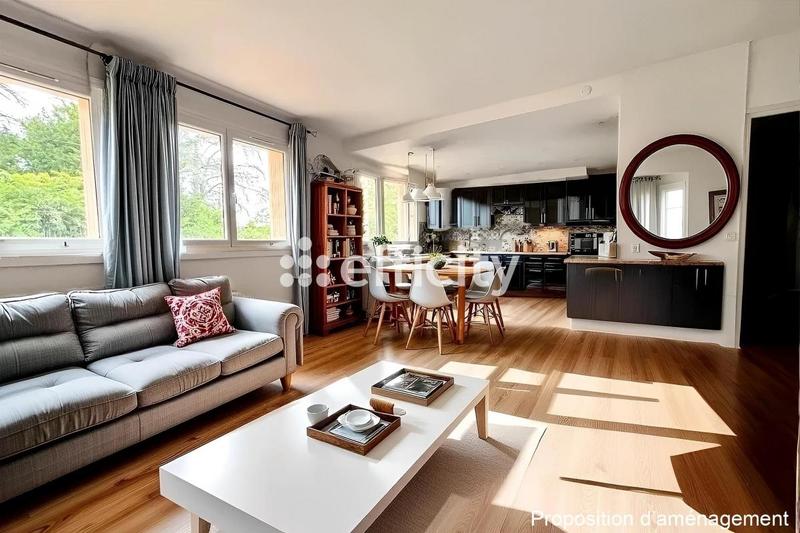 Appartement - 64 m² - 3 pièces