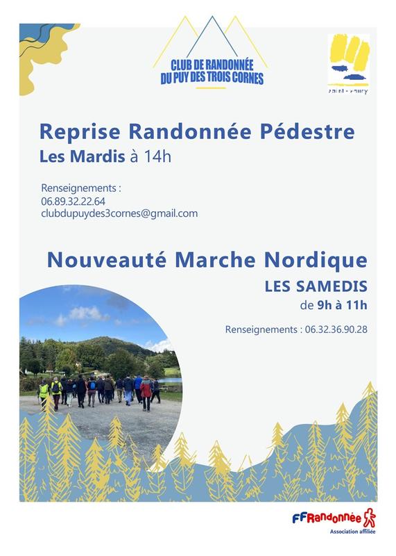Randonnée du Puy des 3 Cornes