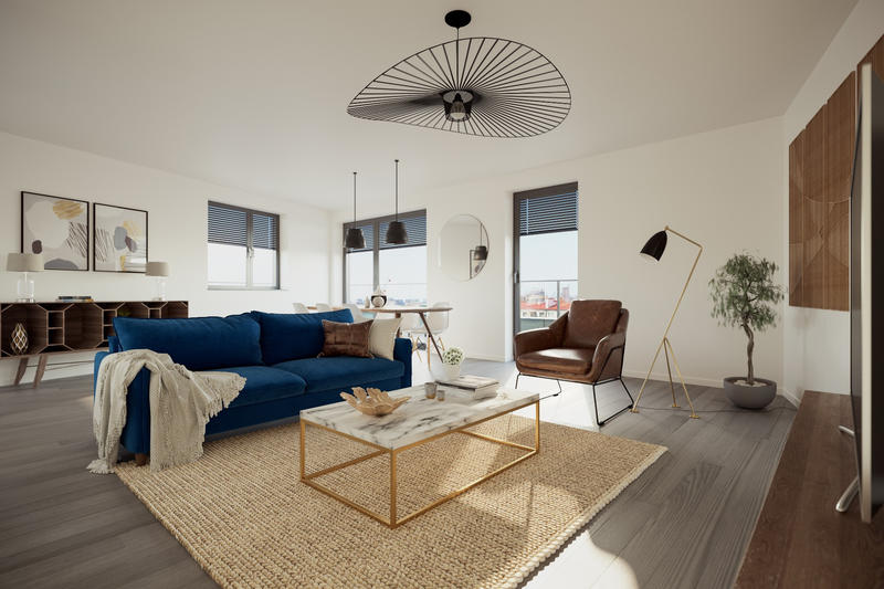 Appartement - 86 m² - 4 pièces