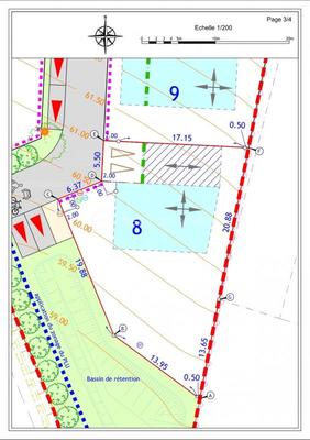 Terrain constructible - 554 m²