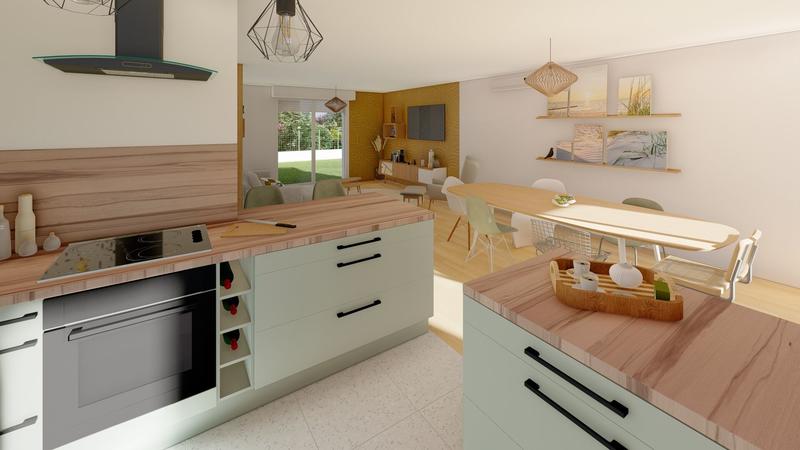 Maison - 95 m² - 5 pièces