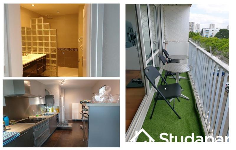 Chambre - 11 m² - 1 pièce