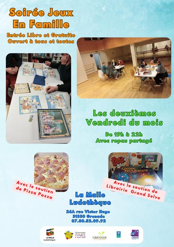 Soirée Jeux en Famille