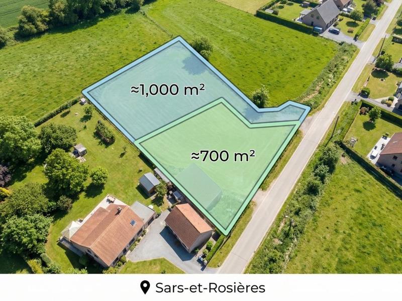 Terrain - 975 m²