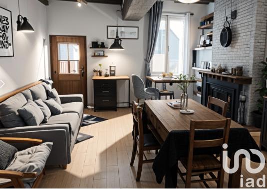 Maison de village - 50 m² - 3 pièces