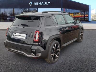 Renault R 4 E-Tech électrique techno 150 ch autonomie confort