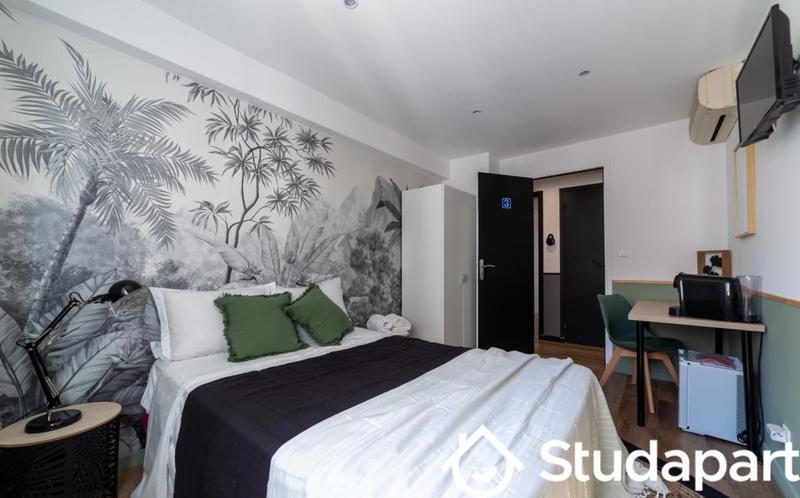 Chambre - 14 m² - 1 pièce